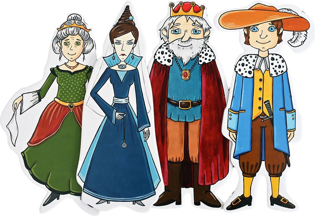 MARIONETINO – Kráľovská sada III – bábky 4 ks