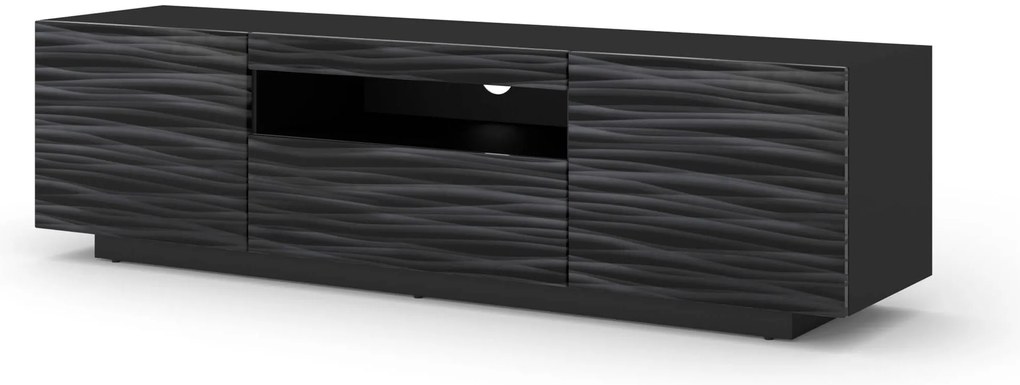 TV stolík/skrinka Aurora 150 (sahara čierna). Vlastná spoľahlivá doprava až k Vám domov. 1124865