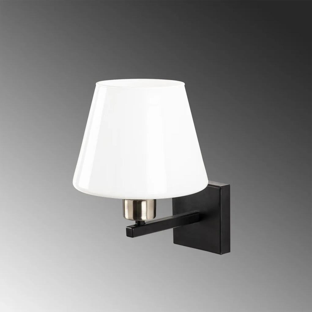 Nástenná lampa Profil III biela/čierna