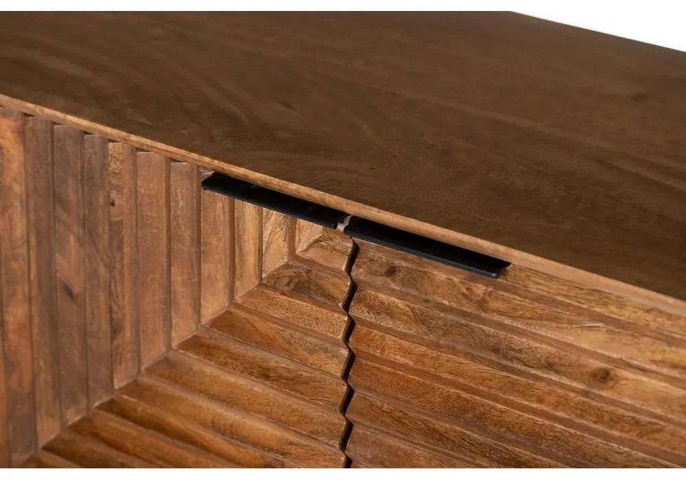 Komoda z mangového dreva v prírodnej farbe 170x79x40 cm Nereida – MOME