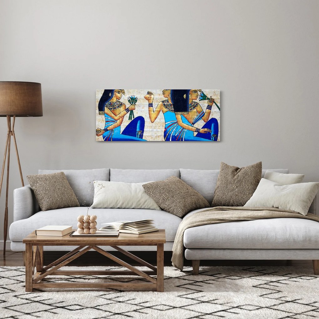 Obraz - Egyptské maľby (120x50 cm)
