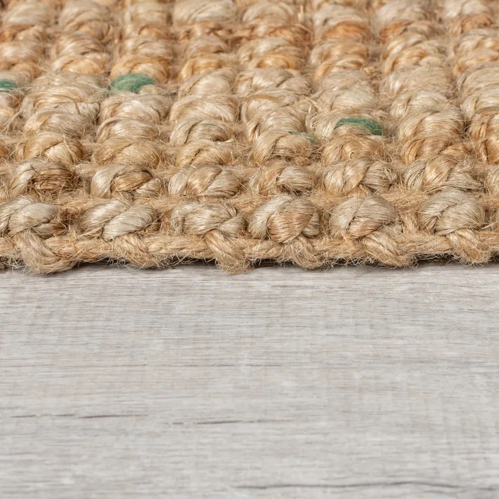 Ručne tkaný jutový koberec v prírodnej farbe 160x230 cm Jute Boucle Multi - Flair Rugs