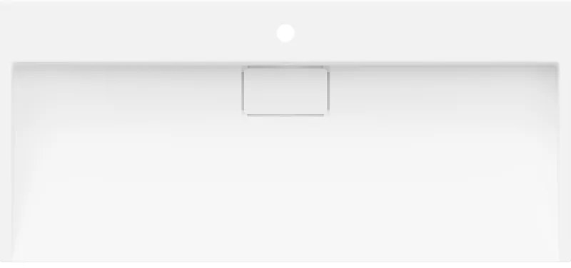 Mexen Ava, umývadlo na dosku z konglomerátu 100 x 46 cm, biela, 23011001