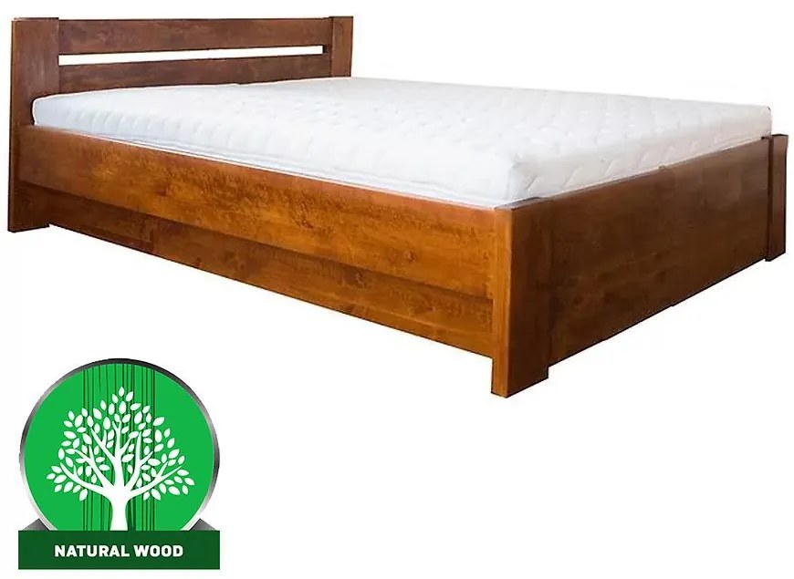 Posteľ drevené Lulea Plus 120x200 Jelša