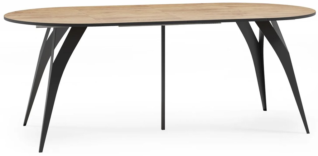 OKRÚHLY JEDÁLENSKÝ ROZKLADACÍ STÔL SIMONE 120 / 220 cm