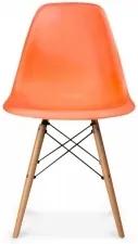 Židle DSW, oranžová (Buk)  S24264 CULTY +