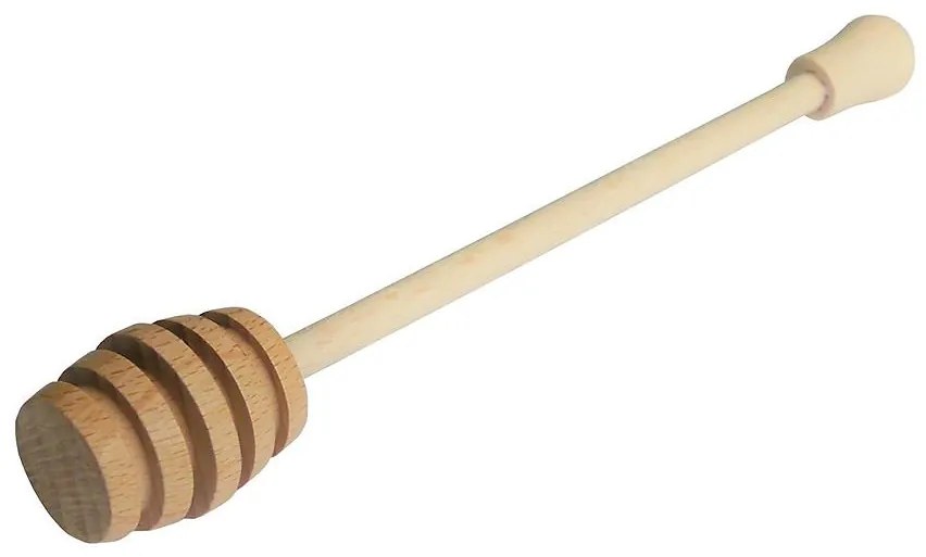 Drevená naberačka na med