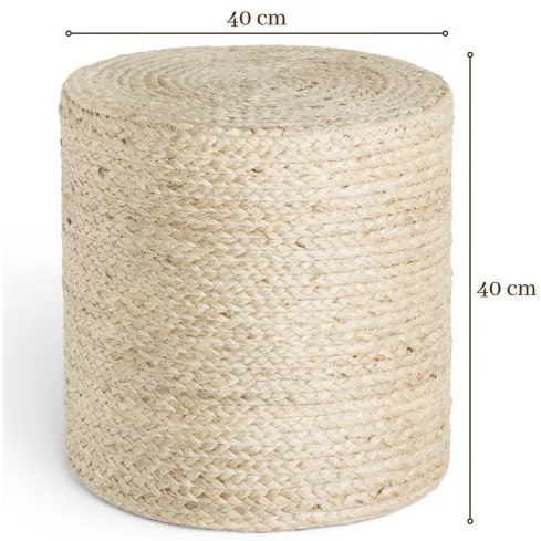 Taburetka Hanse Home Looma naturálna / slonovinová