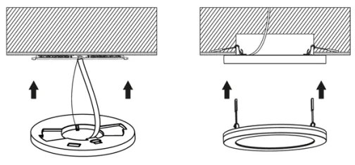 Ecolite WPCB2-24W/HF/CR - LED Panel so senzorom LEXA LED/12/18/24W/230V