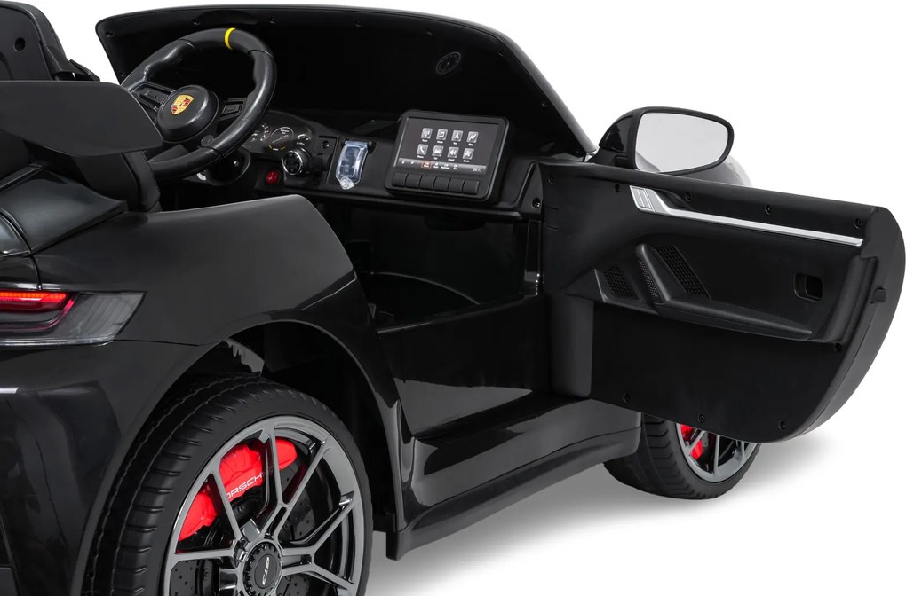 Ramiz Porsche 911 GT3 Čierna pretekárske auto pre deti