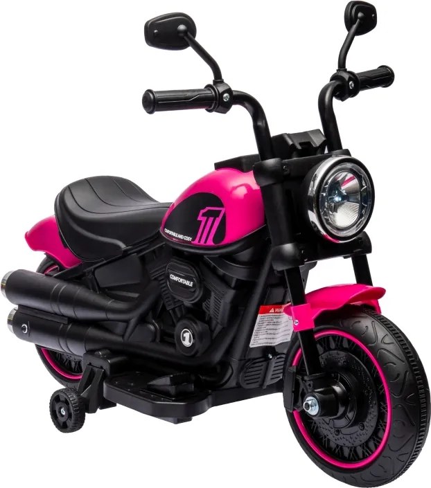 Motorka Chopper FASTER RAMIZ AHL008 - ružová