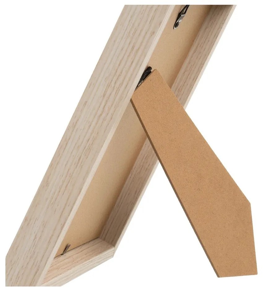 Stojací/na stenu rámček v prírodnej farbe 17,5x22,5 cm Sencillo – Casa Selección