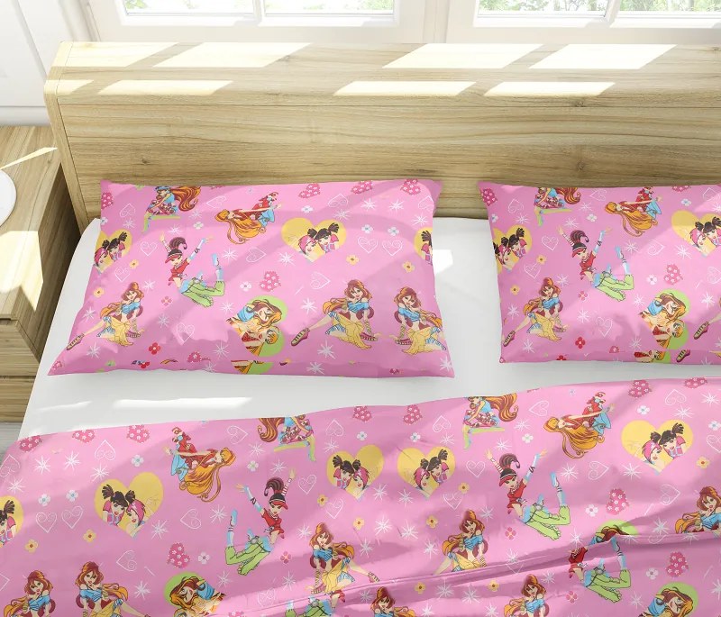 Obliečky bavlnené Winx club OB353