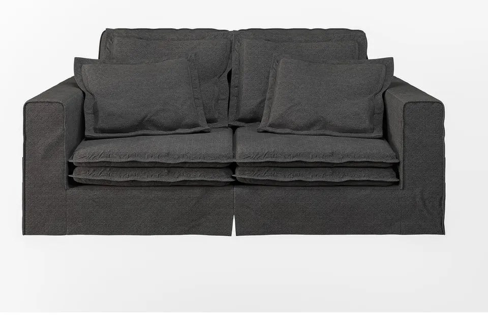 Čierna pohovka 196 cm Nora – Ropez