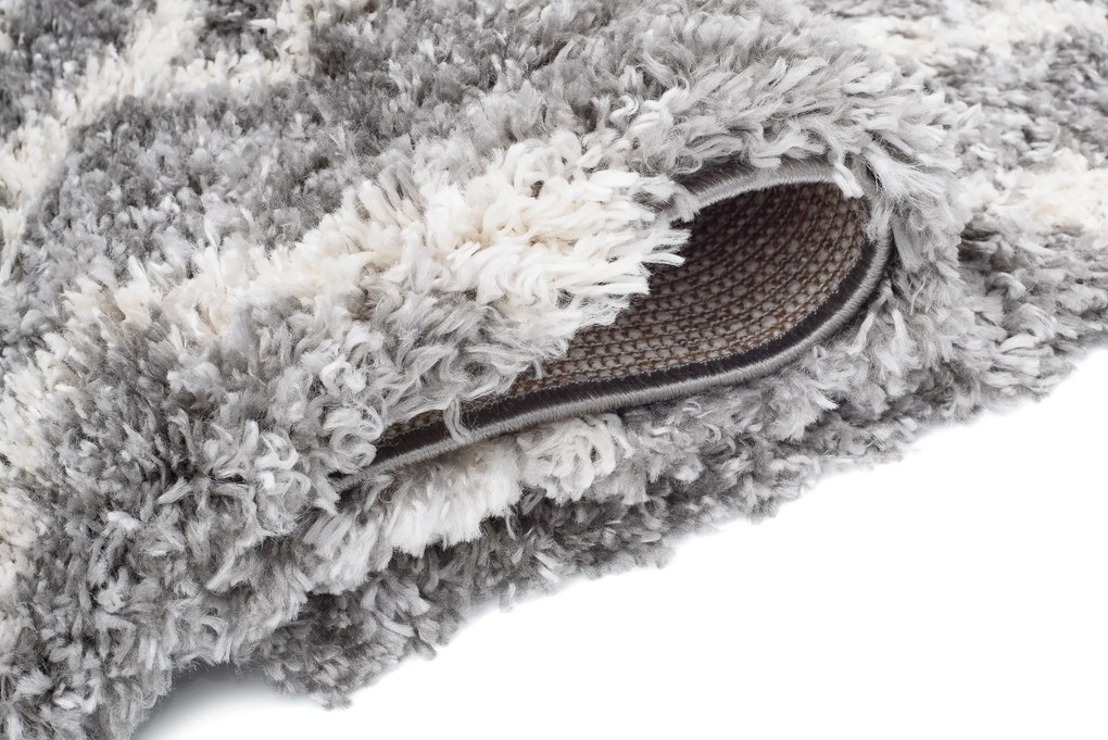 TA Koberec FN30A TMAVOSIVÁ AZTÉCKA EJF Rozmer: 70x300 cm