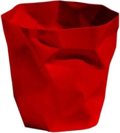Odpadkový koš Crum, červená S3236 CULTY +