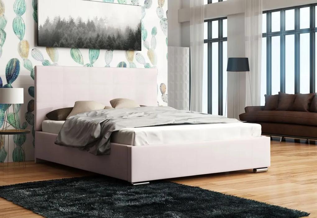 Čalúnená posteľ NASTY 4 + rošt + matrace, sofie 20, 180x200 cm
