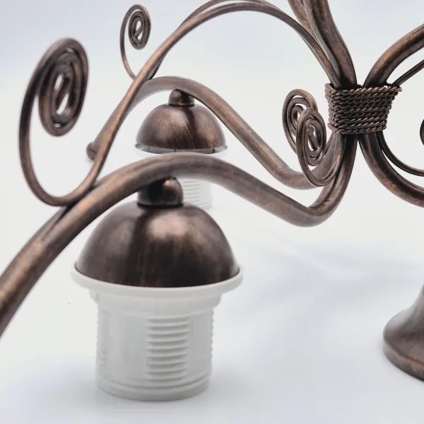 Luster na reťazi RETRO II 3xE27/60W/230V