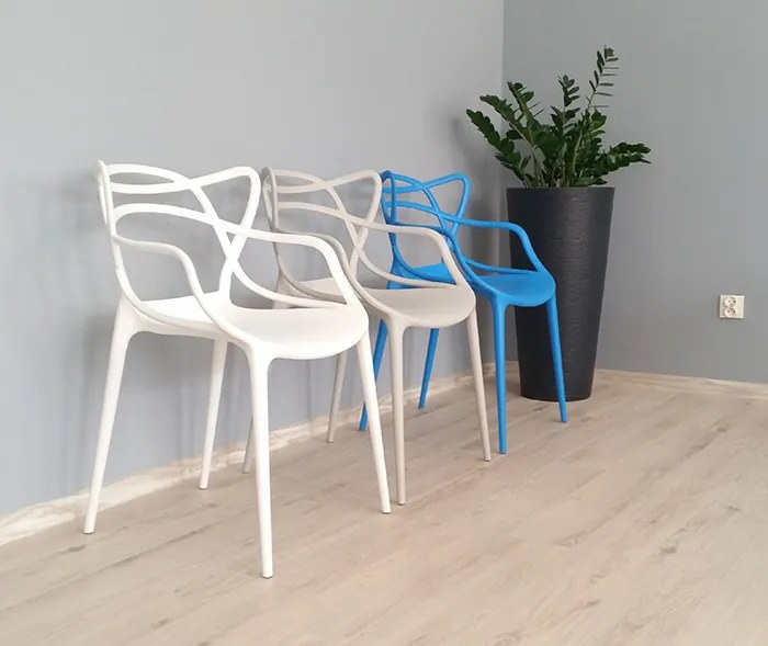 Dekorstudio Plastová stolička Aspen žltá