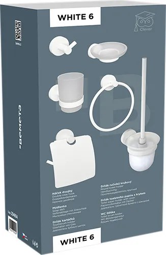 Bemeta Design SET WHITE, 6 ks - 204604