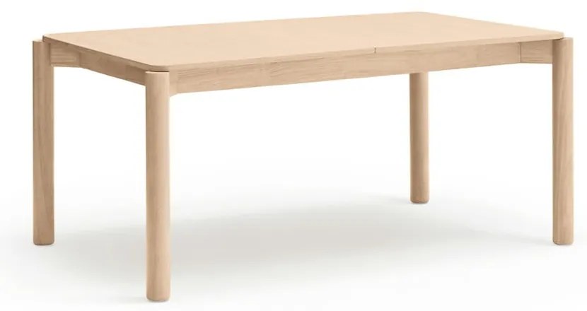 Rozkladací jedálenský stôl v dekore jaseňa 160x100 cm Atlas - Teulat
