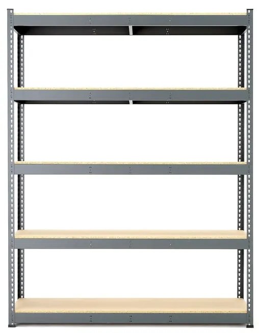 Policový regál COMBO, nosnosť 600kg/polica, 2440x1840x775 mm