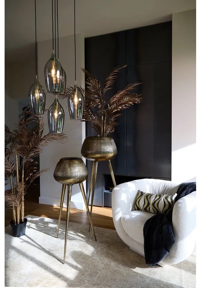 Kovový stojan na kvety ø 44 cm (výška 124 cm) Marielle – Light & Living