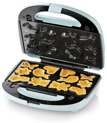SILVERCREST® KITCHEN TOOLS Vaflovač 3 v 1 SWEW 750 C4 (modrá) (100361088)