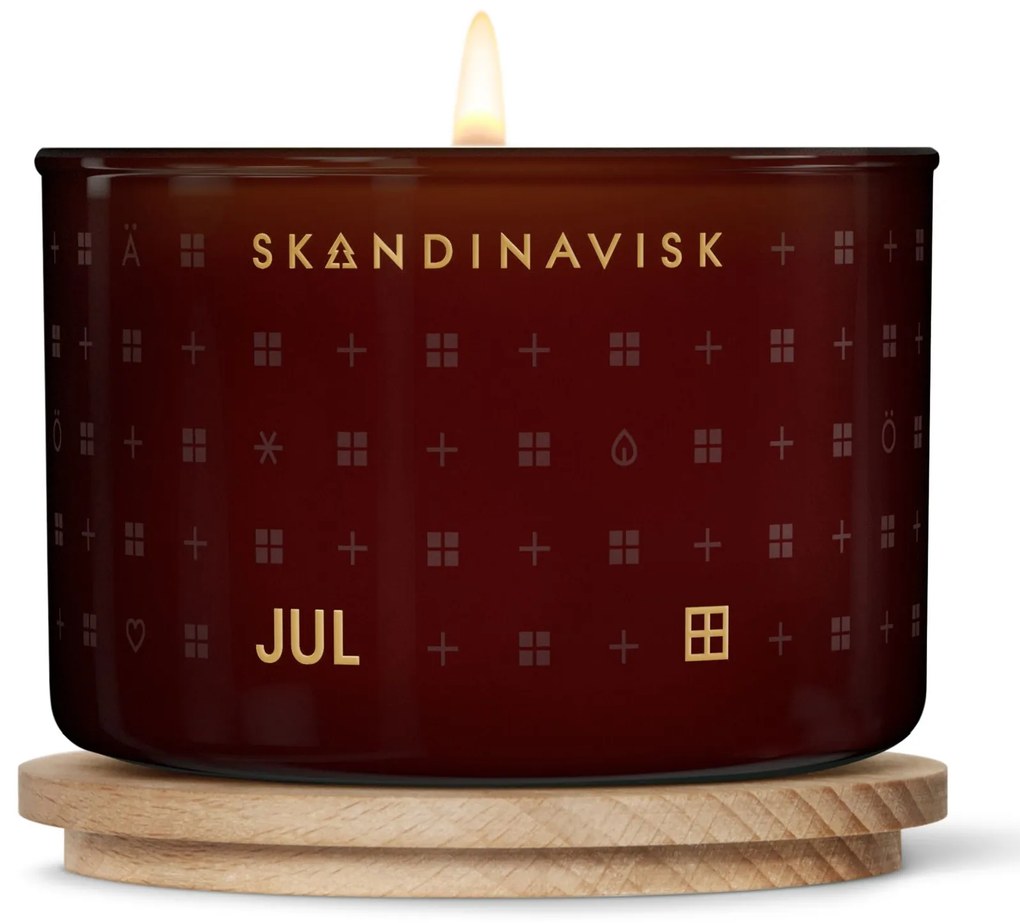 SKANDINAVISK Vonná sviečka JUL (Vianoce) 90 g