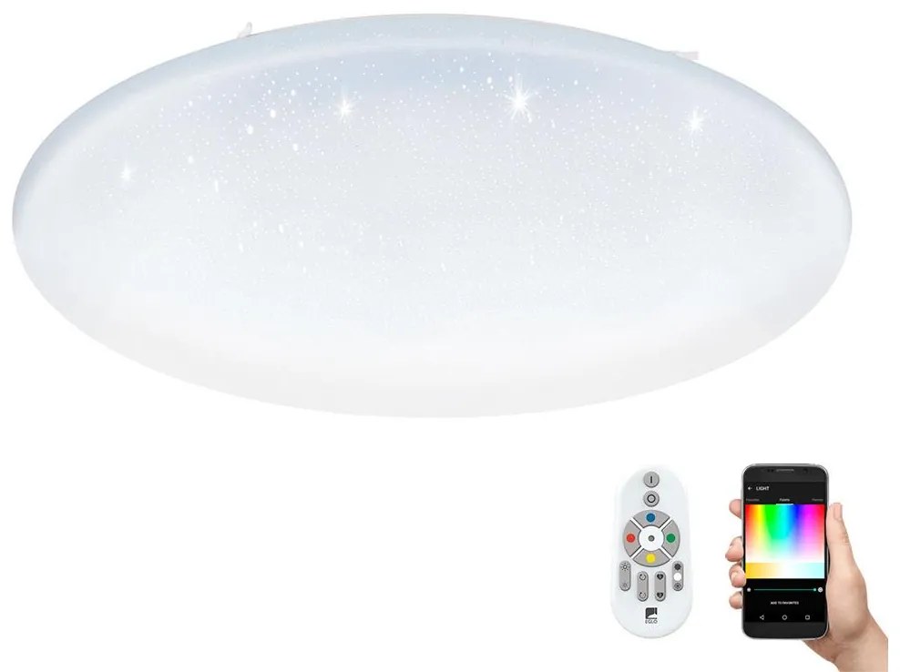 Eglo Eglo 98459 - LED RGB Stmievateľné stropné svietidlo TOTARI-C LED/43W/230V + DO EG98459