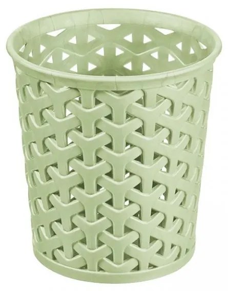 Polyratanový úložný kelímek Y STYLE - L- krémový curver