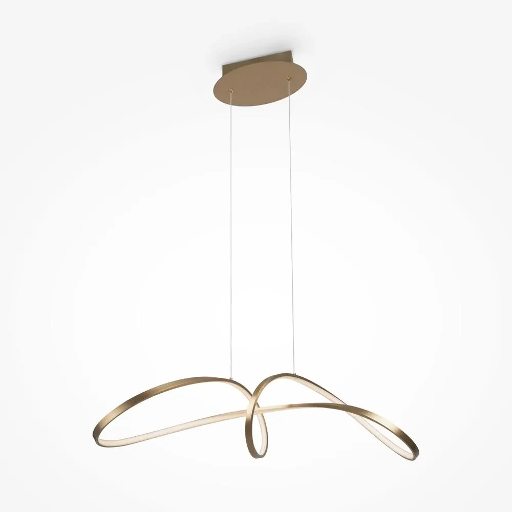 Závesné svietidlo MAYTONI CURVE MOD156PL-L52G4K