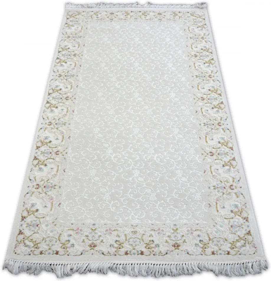 Luxusný kusový koberec akryl Dix krémový, Velikosti 100x200cm