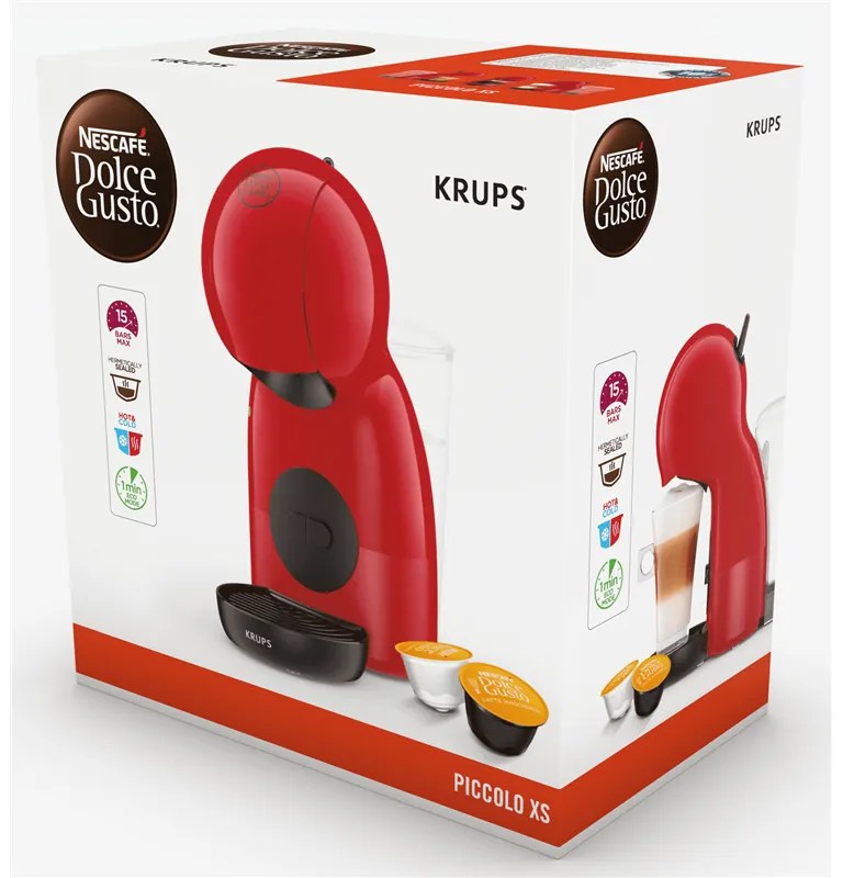 Kapsulový kávovar Krups Nescafé Dolce Gusto Piccolo XS KP1A05