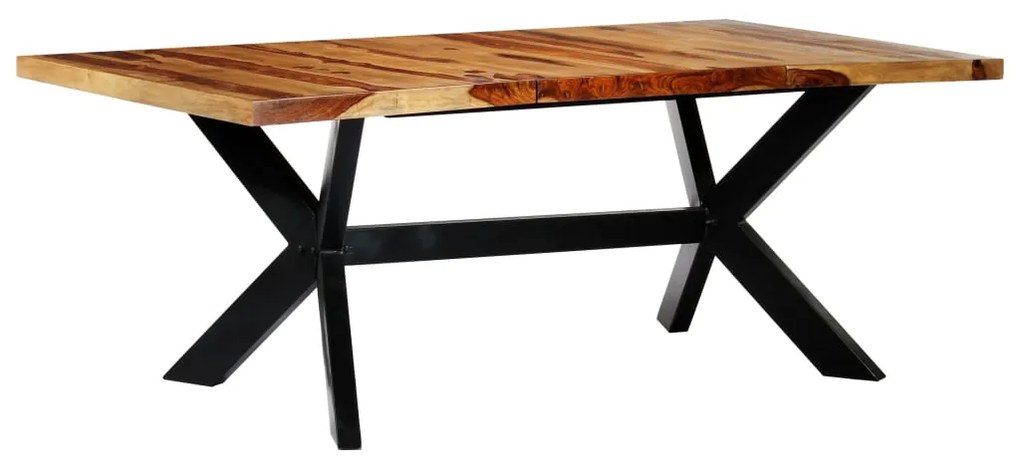 vidaXL Jedálenský stôl zo sheeshamového dreva 200x100x75 cm