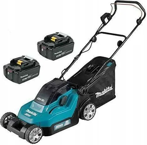 Makita DLM382 36 V 38 cm Akumulátorová kosačka na trávu 2x Akumulátory, nabíjačka