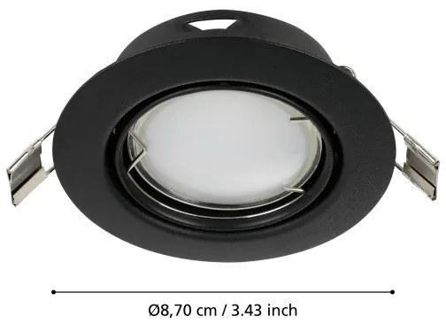 Eglo 900752 - SADA 3x LED Podhľadové svietidlo PENETO 1xGU10/4,6W/230V