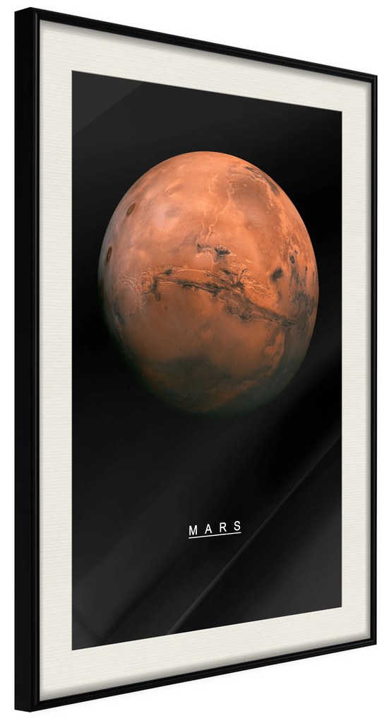 Artgeist Plagát - Mars [Poster] Veľkosť: 30x45, Verzia: Zlatý rám