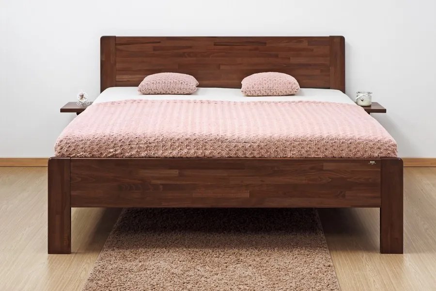 BMB SOFI XL - masívna buková posteľ 120 x 200 cm, buk masív