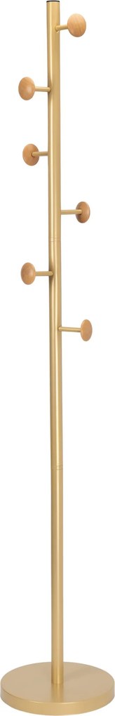 Předsíňový věšák ALGER zlatý