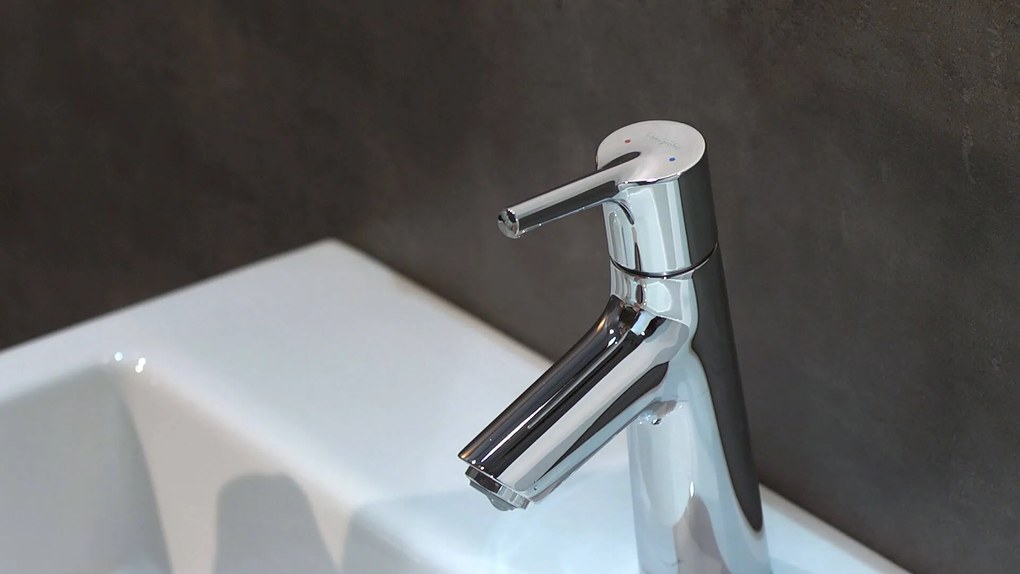 Hansgrohe Talis S, páková umývadlová batéria 80 s odtokovou súpravou, chrómová, HAN-72010000