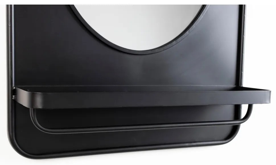 Nástenné zrkadlo s poličkou 50x80 cm Pascal – White Label