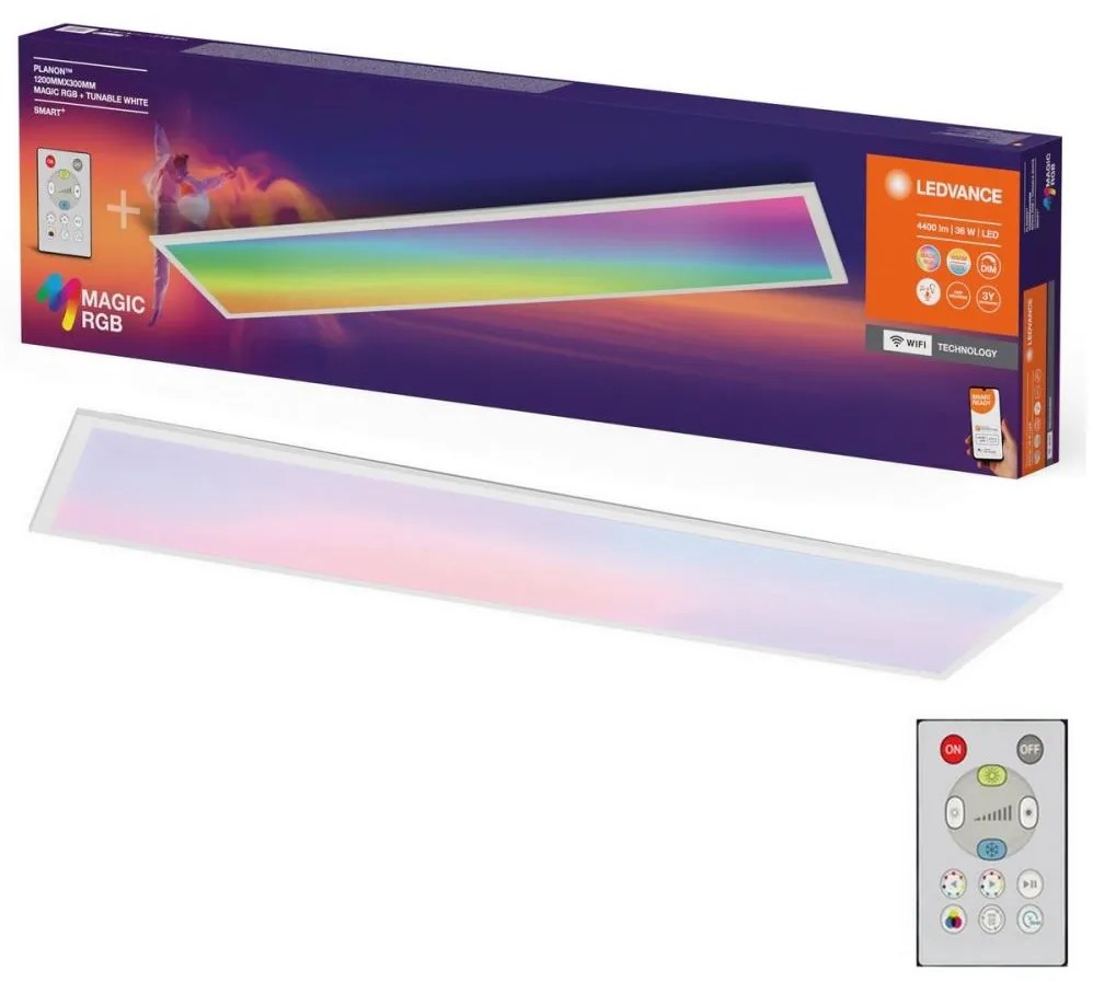Ledvance-LED RGBW Stmievateľné stropné svietidlo SMART+MAGIC LED/36W/230V Wi-Fi+DO 4099854090417
