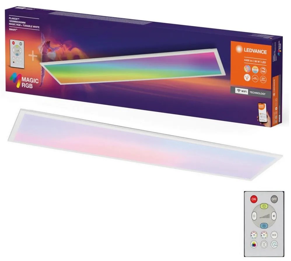 Ledvance Ledvance-LED RGBW Stmievateľné stropné svietidlo SMART+MAGIC LED/36W/230V Wi-Fi+DO P225397