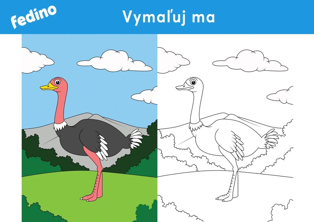 Omaľovánky – balík 1(20ks) – platený