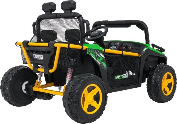 Elektrické autíčko Buggy UTV SPEED zelené
