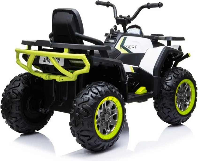 LEAN CARS Elektrická štvorkolka XMX607 LED biela