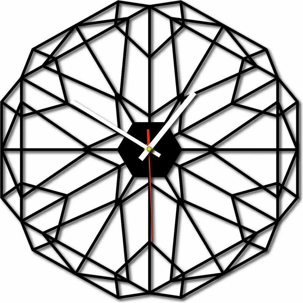 SENTOP | Nástenné hodiny geometrické plexisklo TOMARR l SENTOP X0097 PLEXI SKLO analógové
