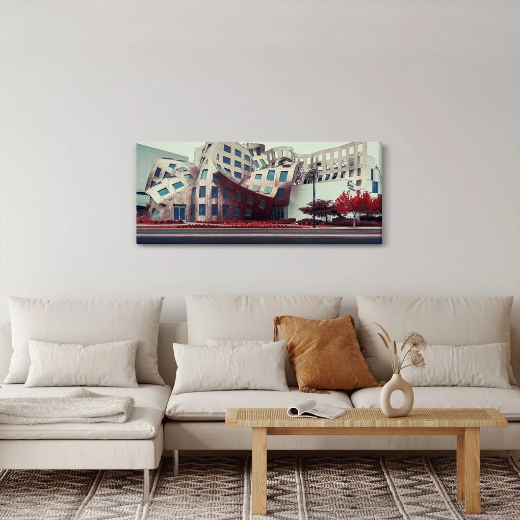 Obraz - architektonická stavba (120x50 cm)