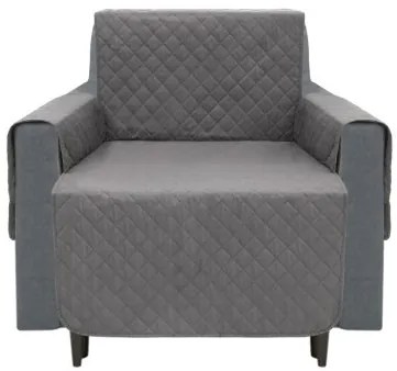 Poťah na kreslo PARIS sivý